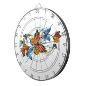 Cible De Fléchettes Infinity of Monarch Butterflies (Devant droit)