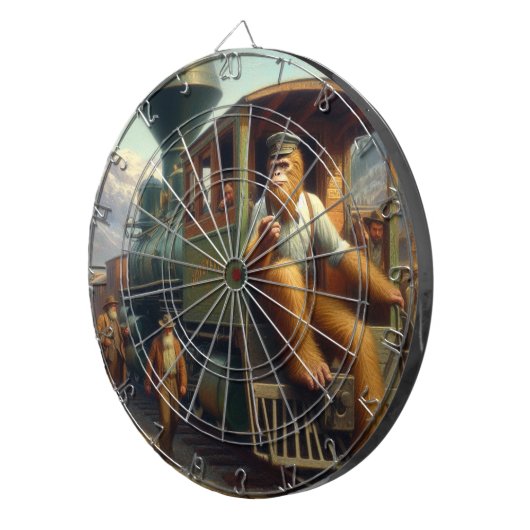 Cible De Fléchettes Ingénieur de train Bigfoot (Devant droit)