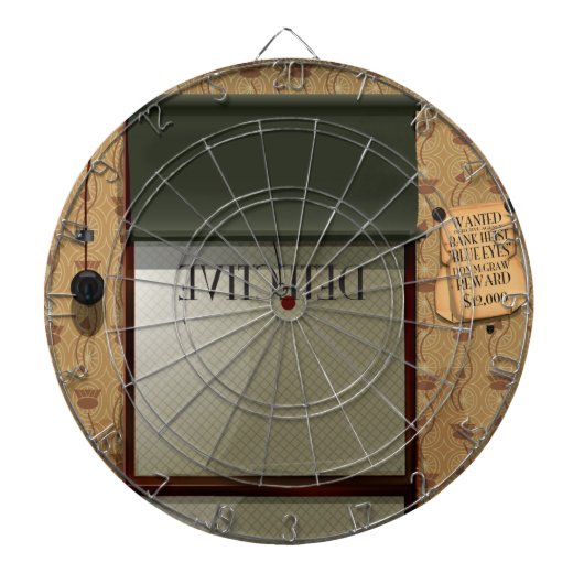 Cible De Fléchettes Inspecteur (Devant)