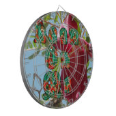 Cible De Fléchettes Inspiration Lean On Me Floral Skyward Art Imprimer (Devant gauche)