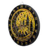 Cible de flechettes inspirée par la nature pour le (Devant droit)