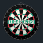 Cible De Fléchettes IRELAND Irish Old Classic Design Texte vert<br><div class="desc">IRLANDE Cible de flechettes de design classique irlandais avec texte vert. 🎯 Vous pouvez modifier du texte en sélectionnant l'option de personnalisation. Veuillez me faire savoir si vous avez d'autres questions et parce que le support client de Zazzle traite l'expérience client, vous pouvez contacter le support client de Zazzle par...</div>