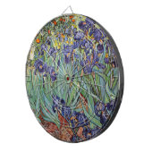 Cible De Fléchettes Iris de Van Gogh Peinture Impressionniste (Devant droit)