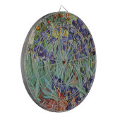 Cible De Fléchettes Iris de Van Gogh Peinture Impressionniste (Devant gauche)