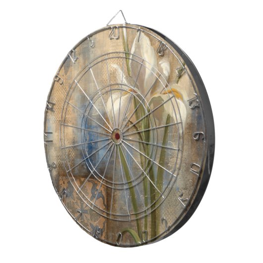 Cible De Fléchettes Iris et tuile (Devant droit)