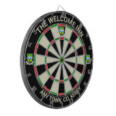 Cible De Fléchettes Irish Comté Kerry Irlande Dartboard (Devant gauche)