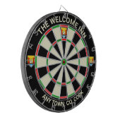 Cible De Fléchettes Irish County Cork Irlande Dartboard (Devant gauche)