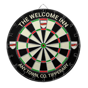 Cible De Fléchettes Irish County Tipperary Irlande Dartboard