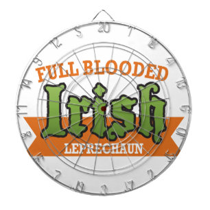 Cible De Fléchettes Irish Leprechaun - Plein Sang