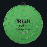 Cible De Fléchettes irish you un jour chanceux<br><div class="desc">drôle de blagues de mème Jour de la Saint Patrick irish, je vous souhaite un jour de chance, chemise porte-bonheur</div>