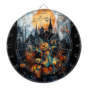 CIBLE DE FLÉCHETTES JACK LANTERN NE PEUT PAS ATTENDRE HALLOWEEN