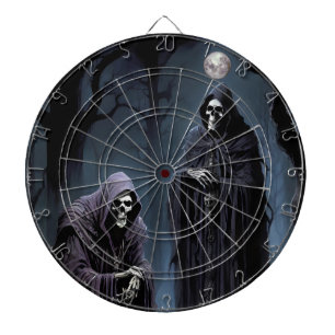 Cible De Fléchettes J'ai des frissons au clair de lune pâle