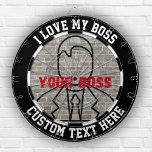 Cible De Fléchettes J'aime mon patron fléchettes jeu amusant stress so<br><div class="desc">Le jeu Dartboard Fun "I Love My Boss" est un moyen amusant et amusant de soulager le stress et la tension en milieu de travail. Ce tableau de bord est conçu pour être un moyen humoristique et léger d'express des frustrations ou des défis qui peuvent survenir dans un cadre professionnel,...</div>