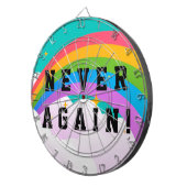 CIBLE DE FLÉCHETTES JAMAIS PLUS (Devant droit)