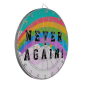 CIBLE DE FLÉCHETTES JAMAIS PLUS (Devant gauche)