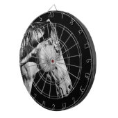 Cible De Fléchettes jambe de cheval de tête (Devant droit)
