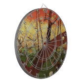 Cible De Fléchettes Japonisme : arbre de prunier en fleurs par Vincent (Devant gauche)