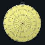 Cible de flechettes jaune pastel<br><div class="desc">Cible de flechettes avec arrière - plan Pastel Jaune prêt pour vos textes ou images.</div>