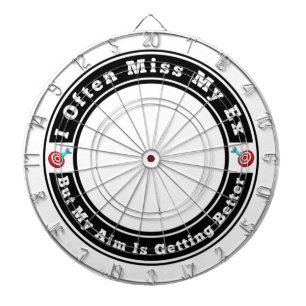 Cible De Fléchettes Je Manque Souvent Mon Ex