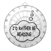 Cible De Fléchettes Je préfère lire (Devant)