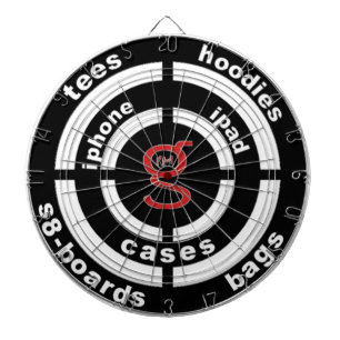Cible De Fléchettes Je suis G Clothing Dartboard