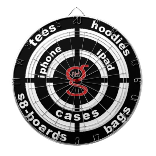 Cible De Fléchettes Je suis G Clothing Dartboard (Devant)