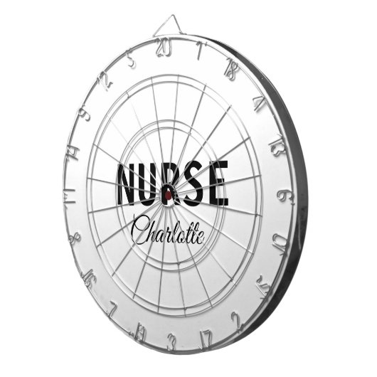 Cible De Fléchettes Je suis infirmière médecin expert ajouter votre no (Devant droit)