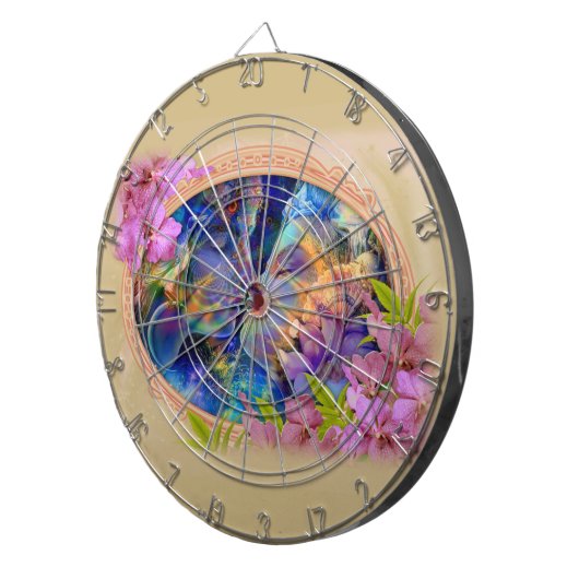 Cible De Fléchettes Je t'aime (Devant droit)