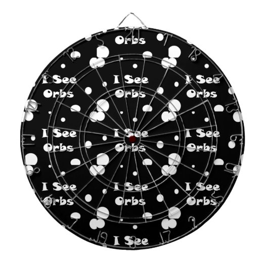 Cible De Fléchettes Je vois Orbes-tableau (Devant)