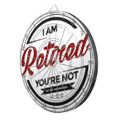 Cible De Fléchettes Je vous suis retiré ne suis pas (Devant droit)