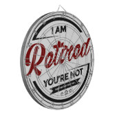 Cible De Fléchettes Je vous suis retiré ne suis pas (Devant gauche)