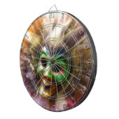 Cible De Fléchettes Jester coloré (Devant droit)