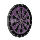 Cible De Fléchettes Jeu Custom Grunge Violet (Devant gauche)
