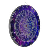 Cible De Fléchettes Jeu de Divination de jeu de plateau en violet (Devant gauche)