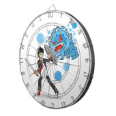 Cible De Fléchettes Jeu de fléchette ProfiledInk (Devant droit)