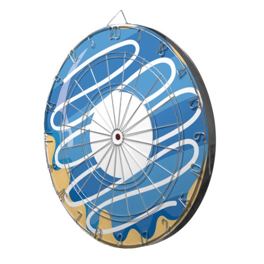 Cible De Fléchettes Jeu de fléchette ProfiledInk (Devant droit)