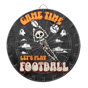 Cible De Fléchettes Jeu Heure Jouons au football Halloween Drôle