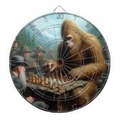 Cible De Fléchettes Jouer aux échecs (Devant)