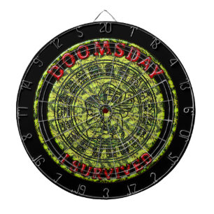 Cible De Fléchettes Jour de la fin - J'ai survécu Prophétie maya
