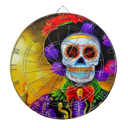 Cible De Fléchettes Jour de l'homme mort (1) (Devant)