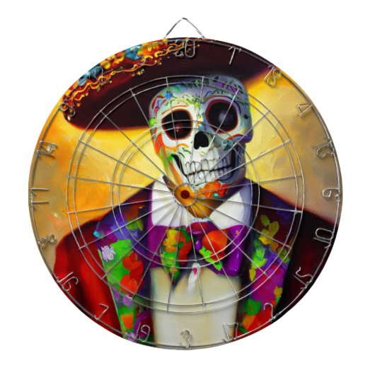 Cible De Fléchettes Jour de l'homme mort (3) (Devant)