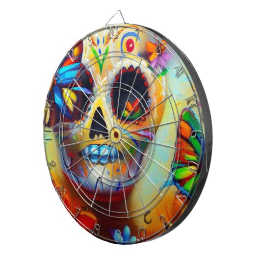 Cible De Fléchettes Jour des papillons morts (2) (Devant droit)