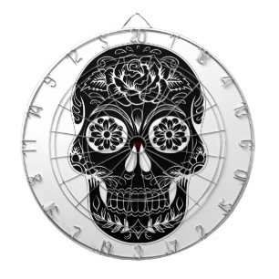 Cible De Fléchettes Jour du crâne mort