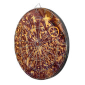 Cible De Fléchettes Journal Rock American Indian Utah (Devant droit)