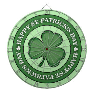 Cible De Fléchettes Joyeuse Saint-Patricks Day