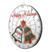 Cible De Fléchettes Joyeuses fêtes Noël Cookie Bells (Devant droit)