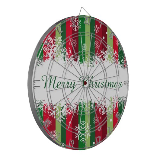 Cible De Fléchettes Joyeux Noël (Devant gauche)