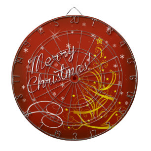 Cible De Fléchettes Joyeux Noël