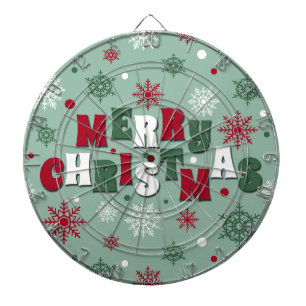 Cible De Fléchettes Joyeux Noël