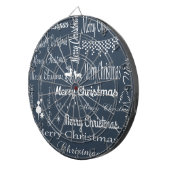 Cible De Fléchettes Joyeux Noël (Devant droit)